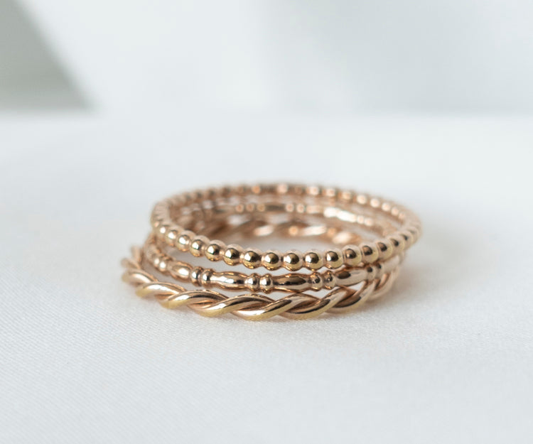 ALEXIA II – Set aus 3 Stapelringen