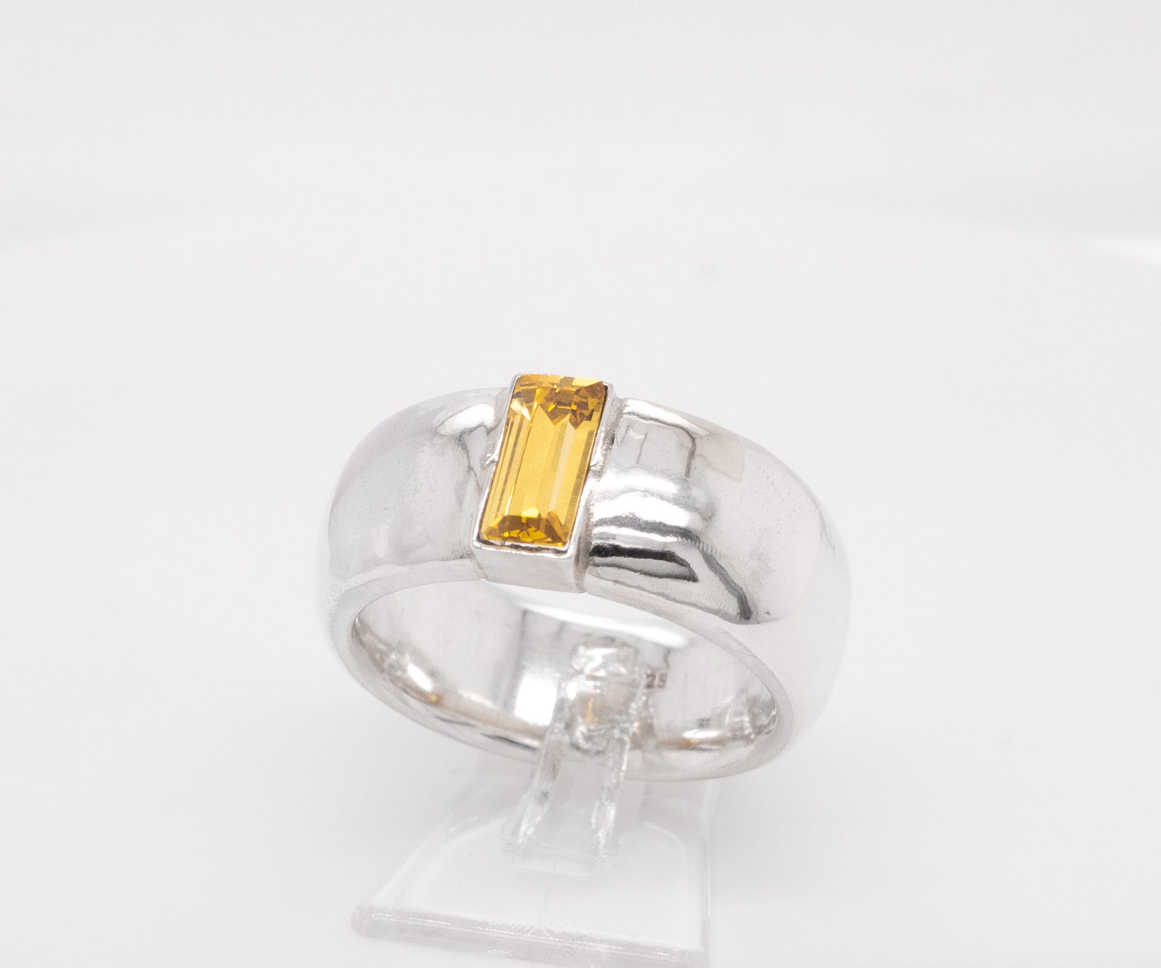 HEDDA – Ring mit gelbem Zirkonia
