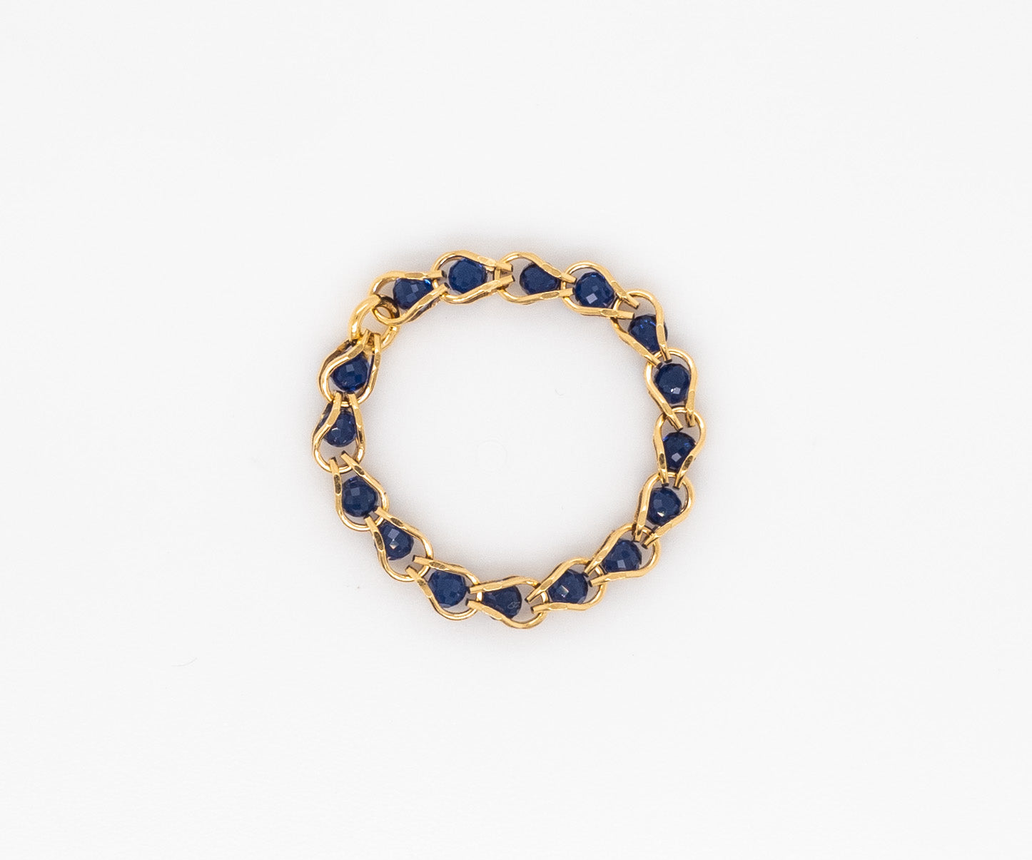 NIKA BOLD – Ring mit blauen Steinen