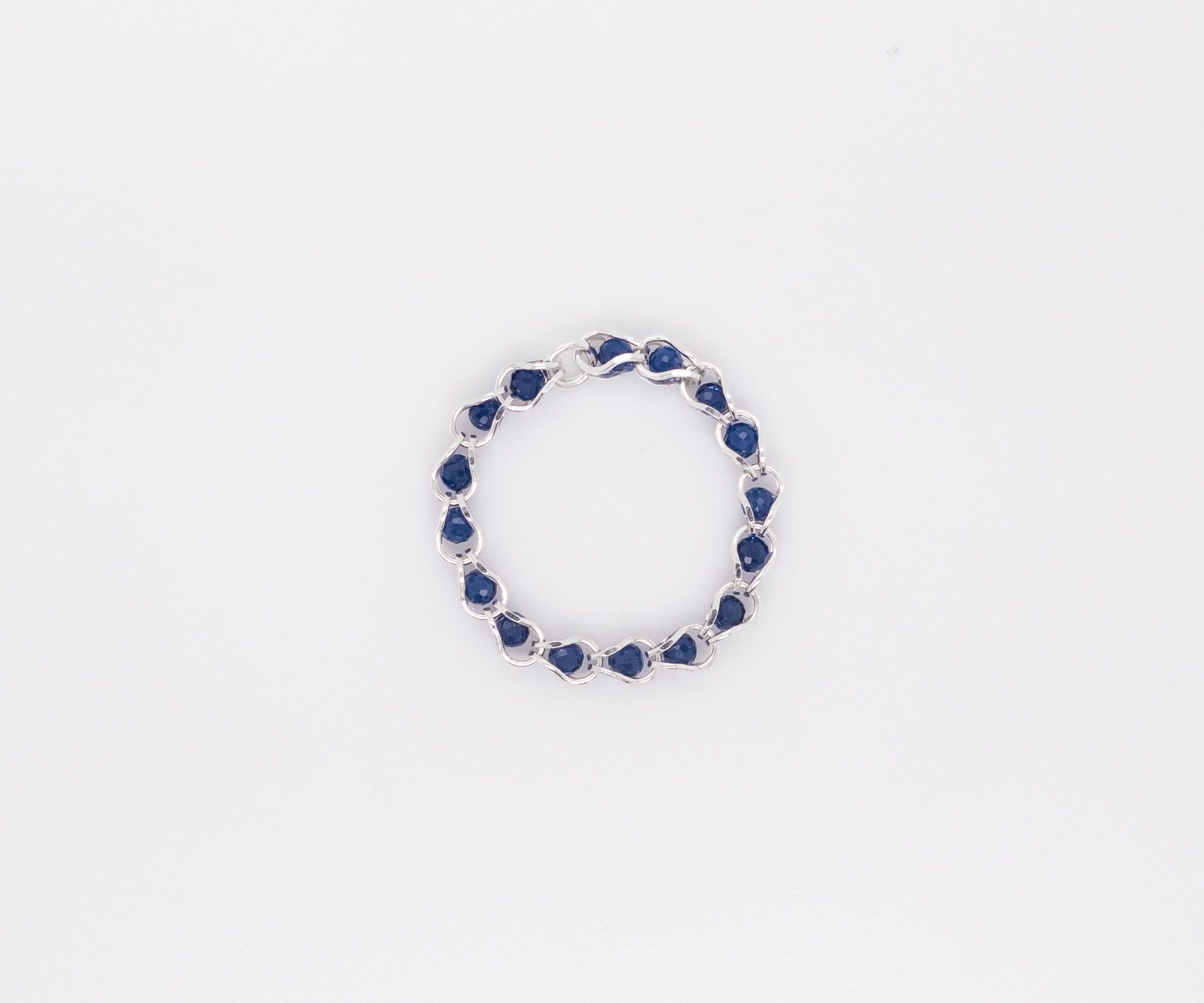 NIKA BOLD – Ring mit blauen Steinen
